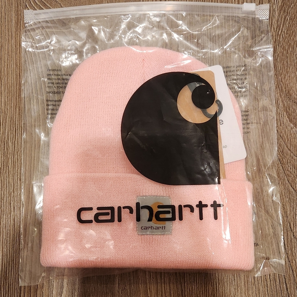 Carhartt Pink Beanie - Picture 3 of 3